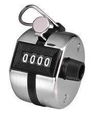 Portable Handheld 4 Digit Tally Palm Clicker Counter - TM001