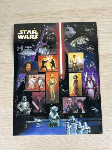 Star Wars 30th Anniversary 41¢ USPS Art Stamp Sheet 2007