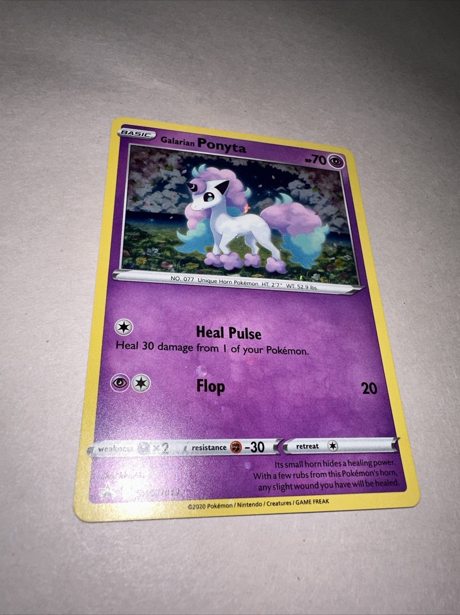 galarian ponyta pokemon card value - SV047/SV122 - Shining Fates If heads Galarian Ponyta - Shiny Star