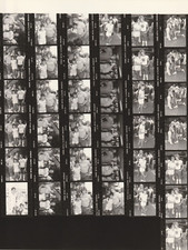 Contact Photo Sheet & Negatives Danielle Brisebois Jimmy McNichol Dana Hill 1981