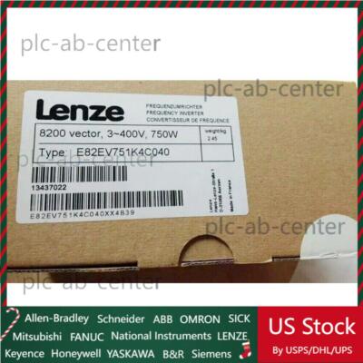 LENZE E82EV751K4C040 Inverter E82EV751K-4C040 New One Expedited Shipping