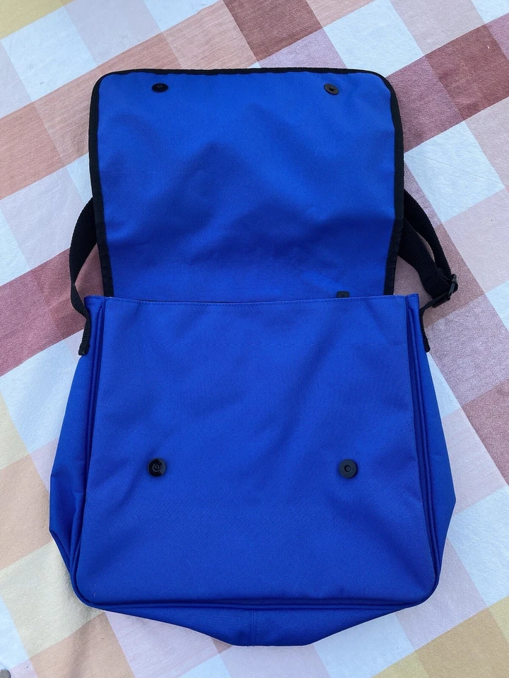 Vtg Polo Sport Messenger Bag Ralph Lauren Blue - Image 2 of 4