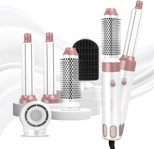 5 in 1 Hot Air Styler Ionic Hair Dryer Brush Blowout Volumizer Curling