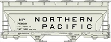 Accurail HO Scale ~ New 2025 ~ Northern Pacific ACF Covered Hopper ~ 2206