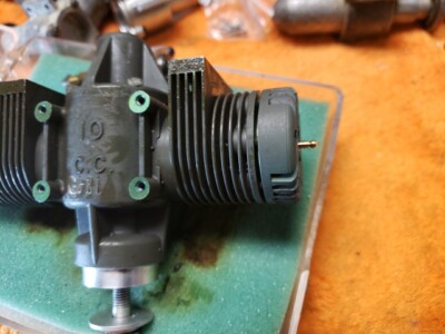 Moteur Radio Commande RossPower Twin 60 Noir - Neuf - Modèle 6010 Rare