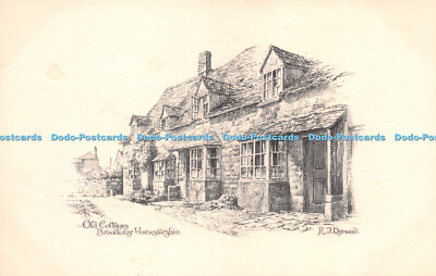 R261965 Old Cottages Broadway Worcestershire R J Dymond