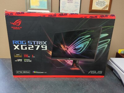 オサフ]ASUS モニター XG279Q 27インチ170FPS 中古 オサフ]ASUS