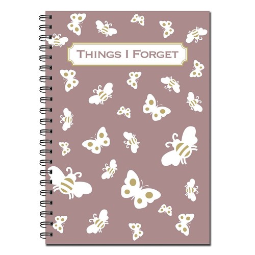 Cherry Printers Things I Forget Password Book A5 53 double sided pages Wirobound - Picture 7 of 66
