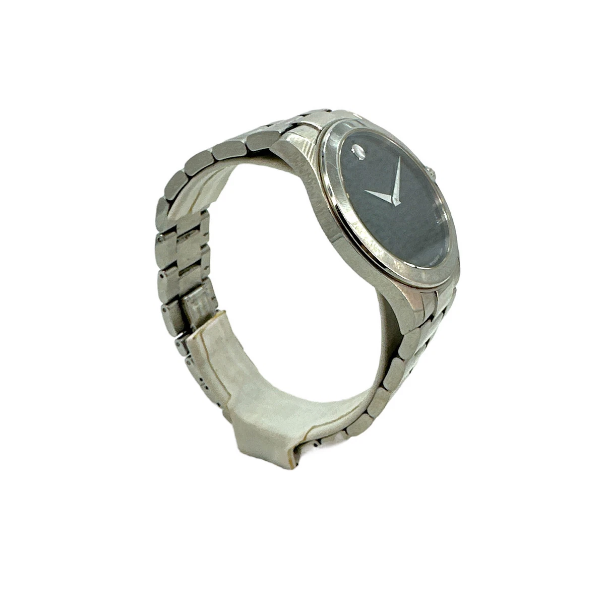 Movado museum classic stainless cheap steel