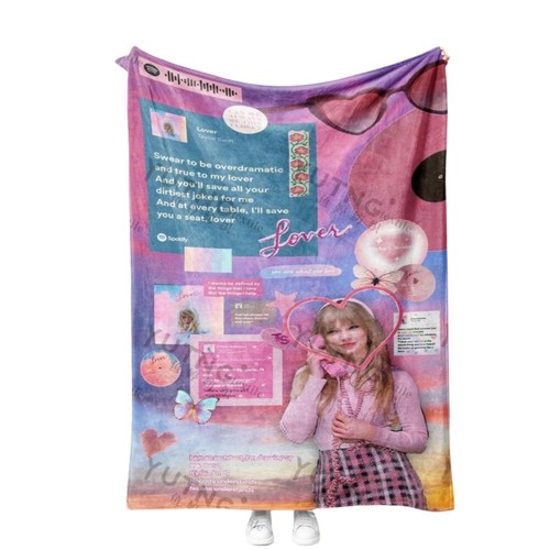 Taylor Swift Nap Flannel Blanket Girl Throw Blanket Soft Bedding Lunch Blankets - Picture 29 of 34