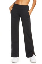 NEW Zella 'Live In Wide Leg Soul Pants - Black - Small / Short Inseam