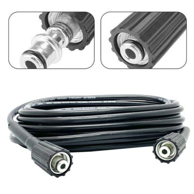 #ad High Pressure Power Washer Extension Hose 50 FT Washer Hose 5800 PSI M22 14MM $22.59