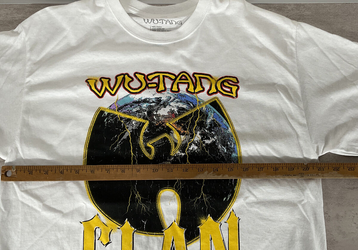 Wu-Tang Clan World Logo Classic Vintage Concert Rap T-shirt Wu-Tang Clan World Logo Classic Vintage Concert Rap T-shirt