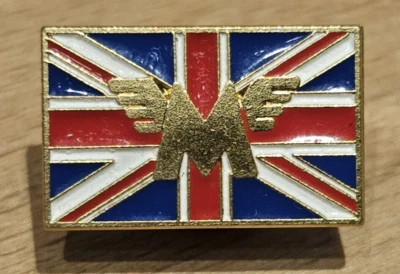 Matchless Union Jack Pin Anstecknadel Badge Abzeichen