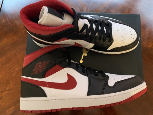Nike Air Jordan 1 Mid Gym Red Black 