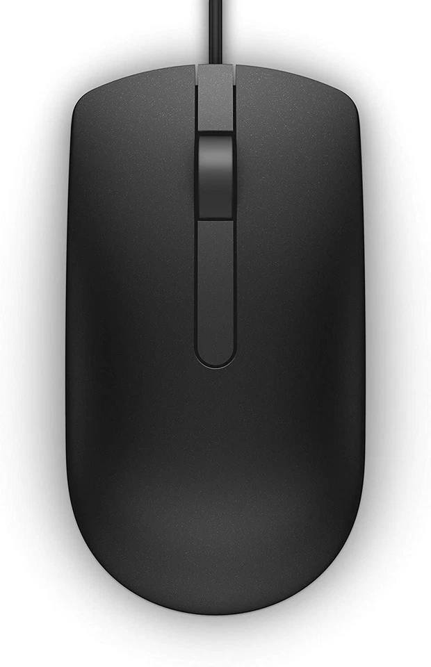 Genuine OEM Dell Optical Wired Basic Mouse Model MS116P 2 Button USB NEW Sealed - Image 2 of 3