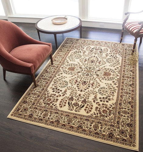 Rugs America New Vision 2251-crm Oriental Home Essential Area Rug - Picture 2 of 6