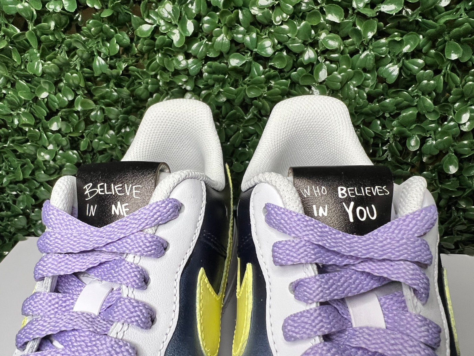 Aries x Bizon Custom 1 of 10 "BELIEVE IN ME" Sneakers Signed by Aries - Sz 9.5M image 7