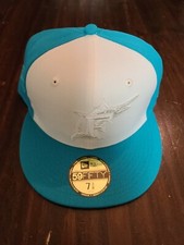 Florida marlins tonal 2 tone 59FIFTY New Era '97 world series Hat cap 7 3/8 nwt