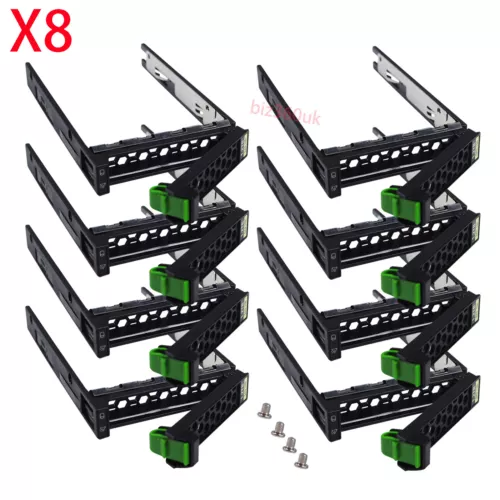 X8 Fujitsu Caddy Tray SFF 2.5" RX2540 RX2530 TX2540 TX2550 TX2560 A3C40179841