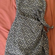 Urban Outfitters geo wrap mini dress