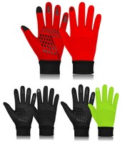 Cycling Winter Gloves Fleece Lined Waterproof Windproof Thermal Walking Skiing