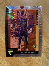 Desmond Bane Rookie Card RC 2020-21 Flux Basketball Silver Pulsar Prizm #221