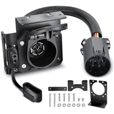 For Chevy Silverado 1500 2500 7 Way Trailer Wiring Harness 4 Way Flat Plug Kits