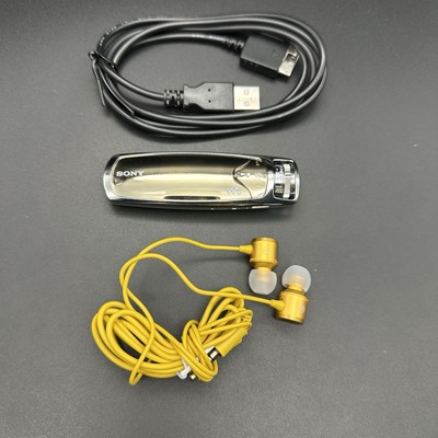 Sony Walkman NW-S706F Portable Audio Player 4GB Gold Tested