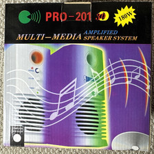 PRO-201 3D MULTI MEDIA SPEAKERS - NEW IN BOX