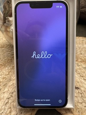 Apple iPhone 13 mini all accessories inbox WHITE 128GB - NICE PHONE! Free ship!!