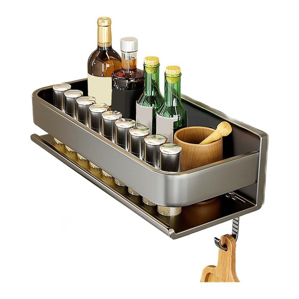 Kitchen Storage Rack Condiment Organizer Elegant Home Decor Multi ...