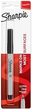 Sharpie Permanent Marker Ultra Fine Point Black