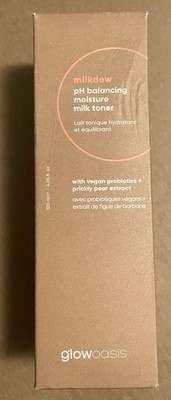 Glowoasis Lightweight Glowing MILKDEW PH Balancing Moisture Milk Toner Vegan New