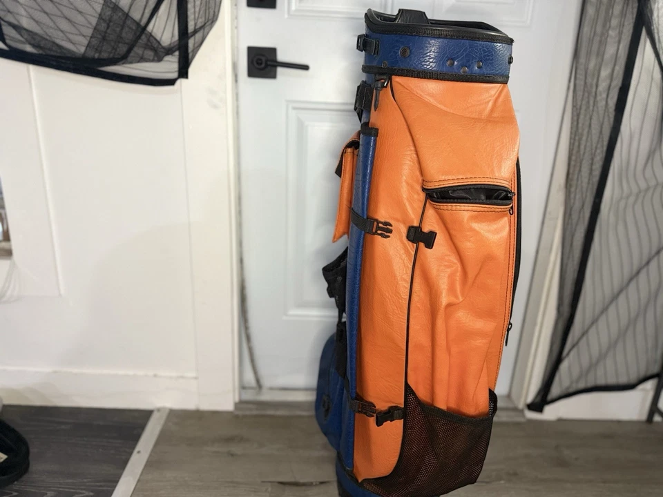 Bolsa de golf Bushwhacker deportiva vintage Belding naranja azul Florida Gators llevar Foto 3 de 4