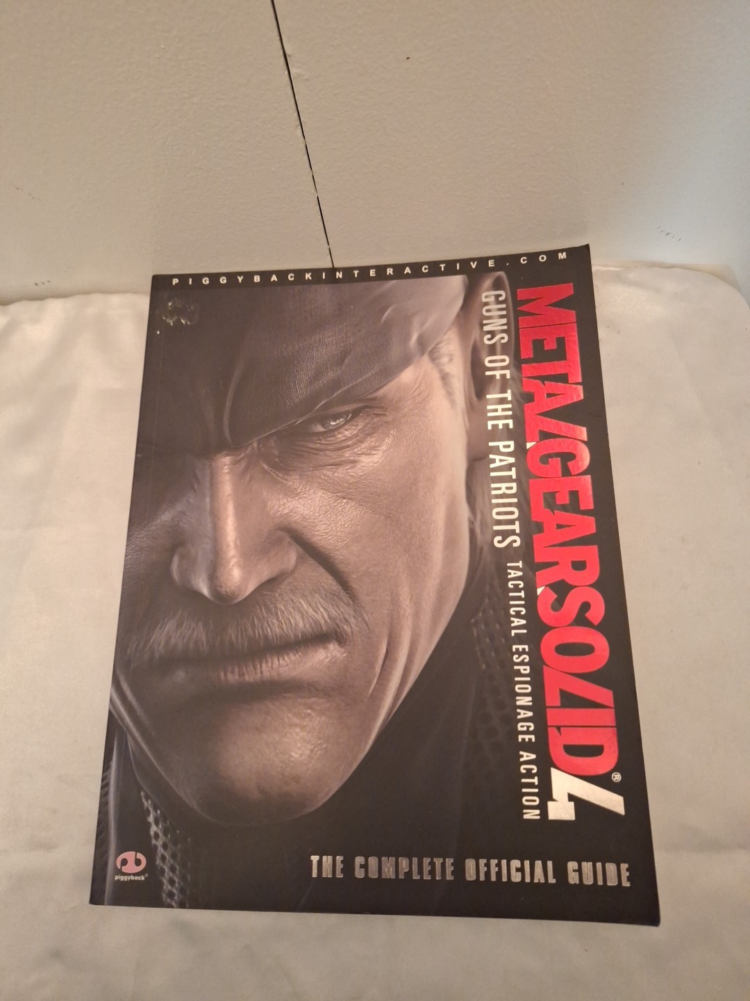 Metal Gear Solid 4 Guns Of The Patriots Complete Official Guide Book