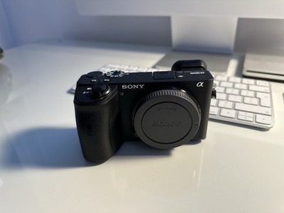 Sony Alpha a6600 24.2MP Mirrorless Camera - Black (Body Only) for