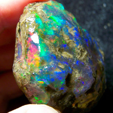 Opal Rough Big 350.07 Cts Ethiopian Crystal See Video Usa Dealer 100% Natural