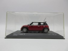 1/43 Minichamps MINI Mini Cooper S Mini Car Red x White From Japan