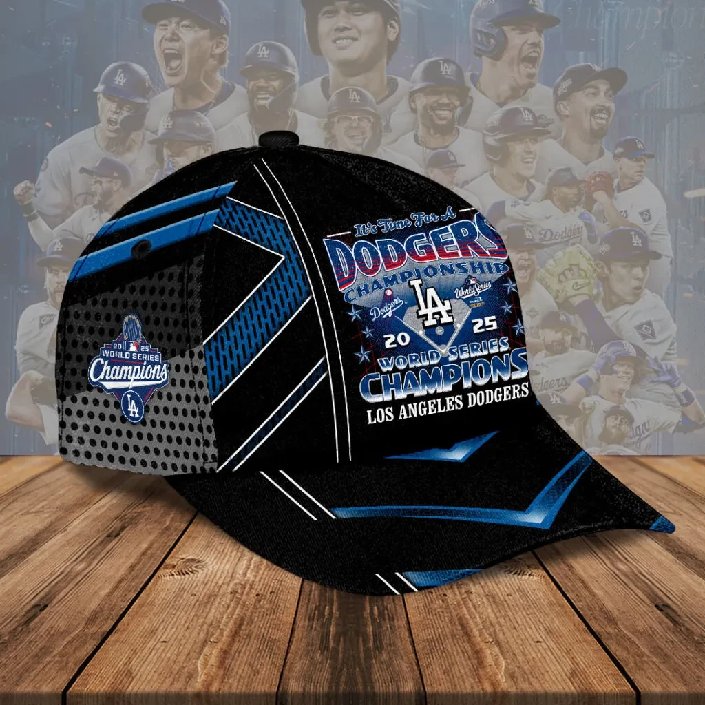 Dodgers 2025 World Series Champions Classic Cap