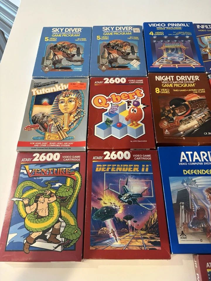 Boxed Atari 2600 Vintage Video Game Lot - Image 2 of 4