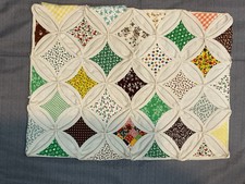 Cathedral windows wall quilt