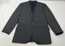 J Crew Ludlow Loro Piana Blazer Mens 42R Sport Coat Navy Super 120 s Wool FLAW