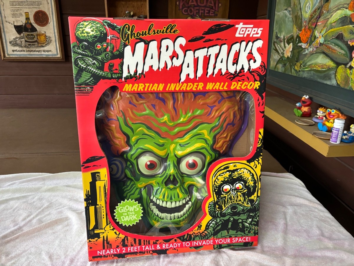TOPPS - Mars Attacks Ghoulsville Wall Décor Mask 