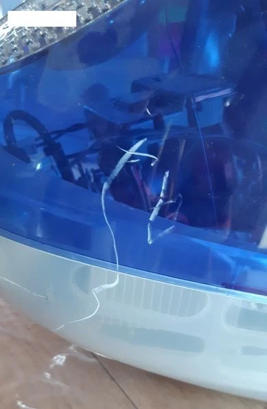 DE COLECCIÓN IMAC G3 GRAFITO APPLE Computadora M5521 SE ENCIENDE respaldo en el medio