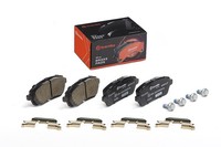 Brembo Bremsbelagsatz Scheibenbremse Xtra Line P 24 072X FüR Ford Fiesta Mazda 6