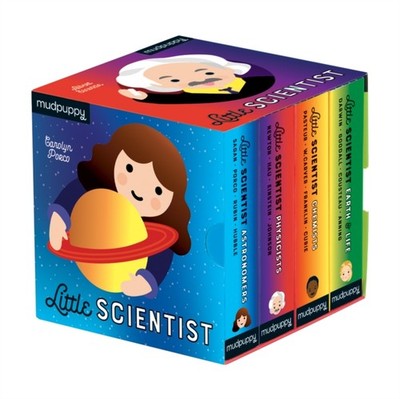 Little Scientist Board Book Set by Galison Mudpuppy