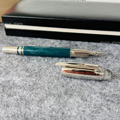 Fountain Pen Montblanc Starwalker PolarGreen Metal New With Box Rare AD VIP Gift