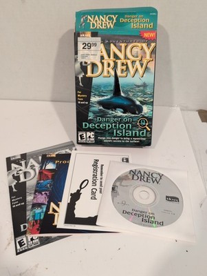 Nancy Drew: Danger on Deception Island (PC, 2003) Brand New Open Box