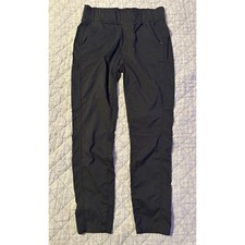 Prana Summit Woman's Hiking Pants Black Active Stretch Size L 30x31 Outdoors
